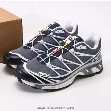 SALOMON XT-6 舒適百搭耐磨 低幫跑步鞋