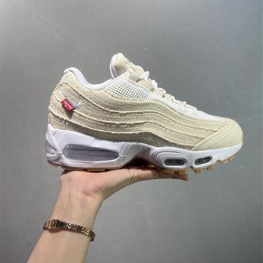 Nike Air Max 95 x Stash Black and Harbor Blue 氣墊增高跑步鞋