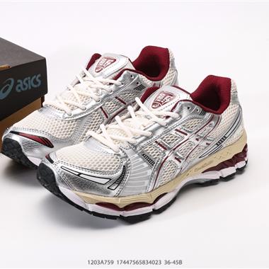 KITH x Asics Gel-Kayano 12.1 “Light Sage”運動舒適防滑透氣 低幫跑步鞋