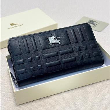 BURBERRY   2025新款時尚皮夾  尺寸：20*10CM