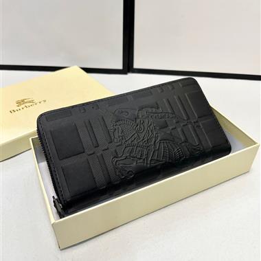 BURBERRY  2025新款時尚皮夾  尺寸：20*10CM