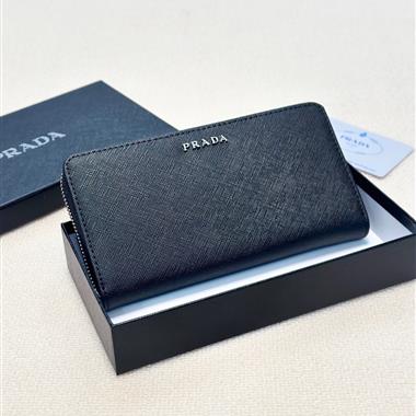 PRADA   2025新款時尚皮夾  尺寸：20*10CM