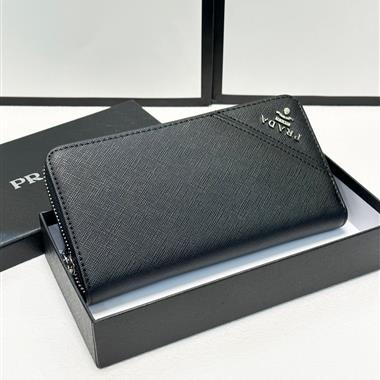 PRADA   2025新款時尚皮夾  尺寸：20*10CM