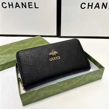 GUCCI   2025新款時尚皮夾  尺寸：21*11CM