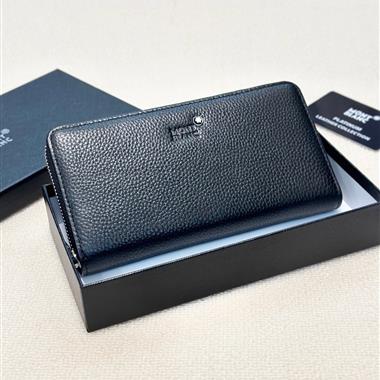 Montblanc    2025新款時尚皮夾  尺寸：21*11CM
