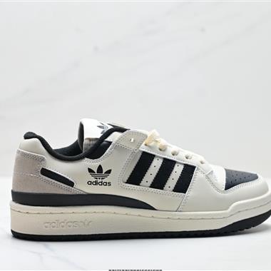Adidas Forum LOW CL 三葉草低幫 經典復古板鞋 潮流休閒鞋