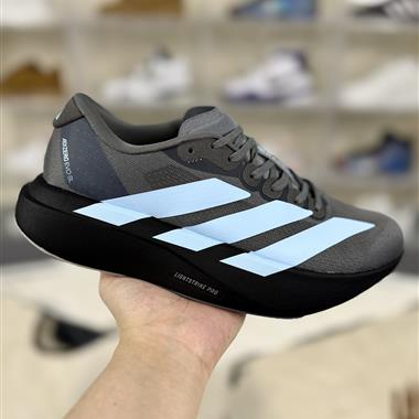 Adidas Adizero Evo SL 減震耐磨 低幫 馬拉松訓練長跑短跑競速跑步鞋