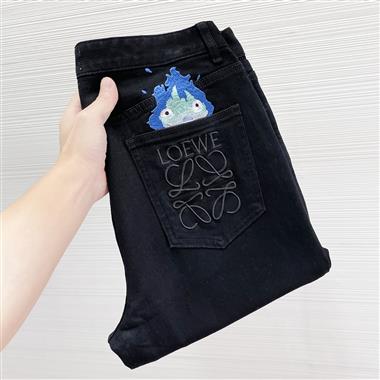 LOEWE   2025秋冬新款休閒牛仔褲