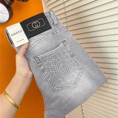 GUCCI   2025秋冬新款休閒牛仔褲