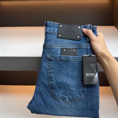 BOSS   2025秋冬新款休閒牛仔褲