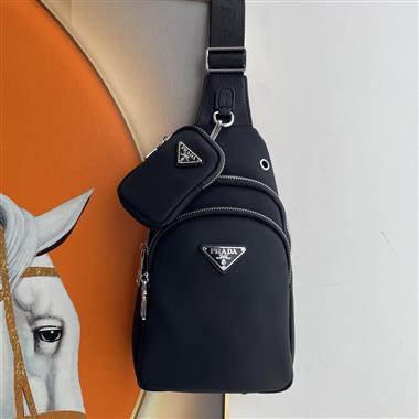 PRADA   2025新款男生時尚包包 尺寸：29×17×6.5CM