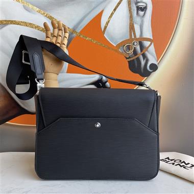 Montblanc    2025新款男生時尚包包 尺寸：28.5×8×21CM
