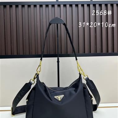 PRADA   2025新款女生時尚包包 尺寸：31x20x10CM