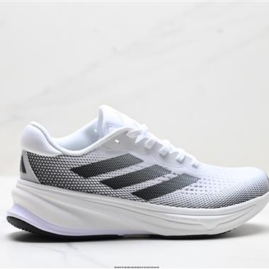 Adidas Supernova Rise減震回彈爆米花透氣休閒跑步鞋