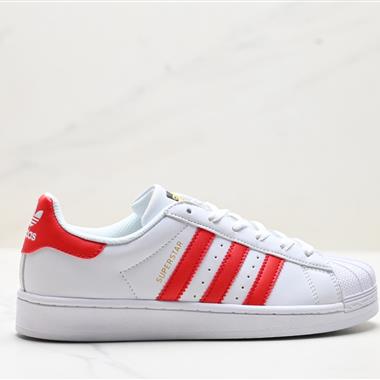 didas Originals Superstar貝殼頭系列 三葉草低幫經典百搭休閒運動板鞋