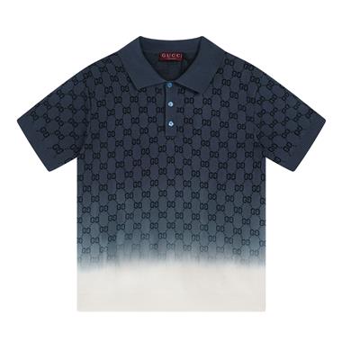 GUCCI   2025夏季新款短袖POLO衫  尺寸偏大