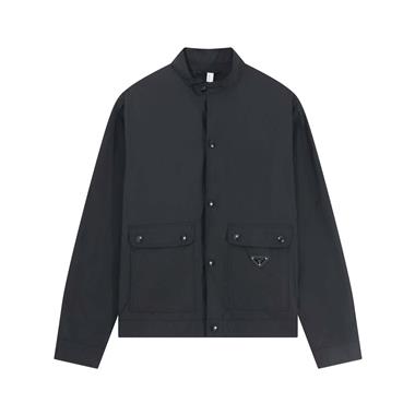 PRADA   2025秋冬新款風衣夾克外套   尺寸偏大