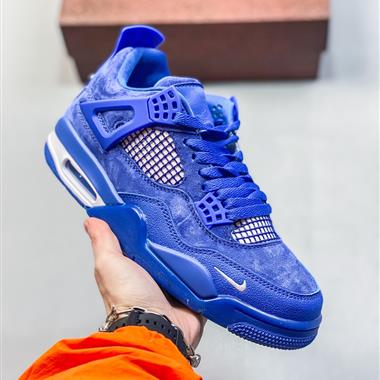 Nigel Sylvester x Nike Air Jordan 4 "Brick by Brick AJ4代 復古休閒運動文化籃球鞋