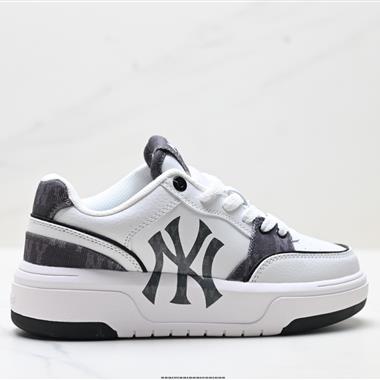 MLB CHUNKY LINER POCKET 潮流百搭 厚底增高休閒鞋 防滑耐磨 低幫 老爹鞋