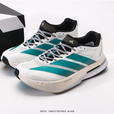 Adidas Adizero BOSTON 13馬拉松飛線賈卡輕質透氣休閒運動跑步鞋