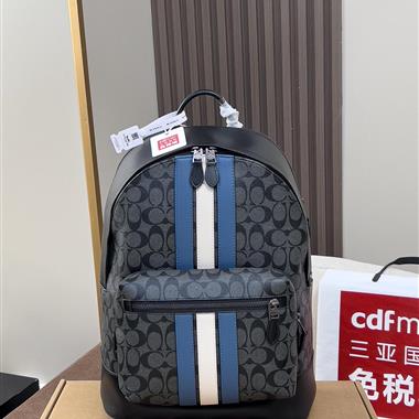 COACH  2025新款男生時尚包包 尺寸：34*45*13CM