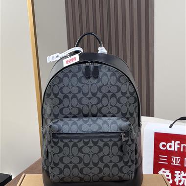 COACH  2025新款男生時尚包包 尺寸：34*45*13CM