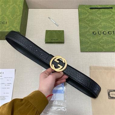 GUCCI   2025新款時尚皮帶 3.8CM