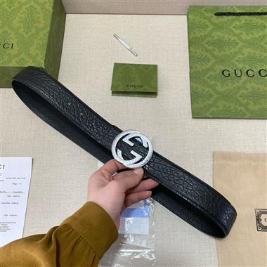 GUCCI   2025新款時尚皮帶 3.8CM