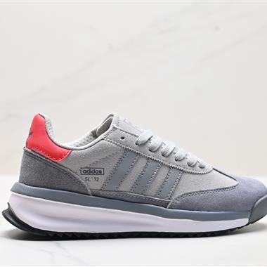 Adidas SL 72 RS 三葉草復古休閒跑步鞋休閒運動鞋
