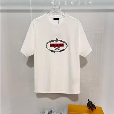 PRADA   2026春季新款短袖T恤  尺寸偏大