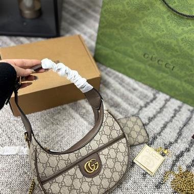 GUCCI   2025新款女生時尚包包 尺寸：24*13CM