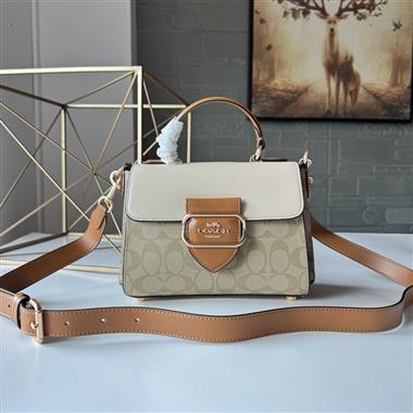 COACH   2025新款女生時尚包包 尺寸：21*16*6CM