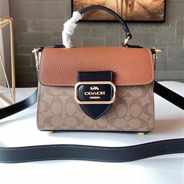 COACH   2025新款女生時尚包包 尺寸：21*16*6CM