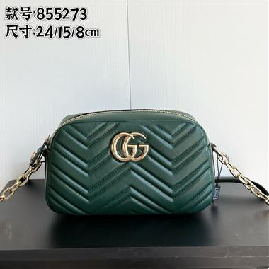 GUCCI   2025新款女生時尚包包 尺寸：24*15*8CM