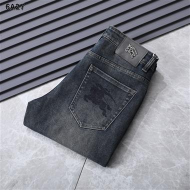BURBERRY  2025秋冬新款休閒牛仔褲