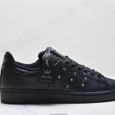 Adidas Originals Superstar貝殼頭系列 三葉草低幫經典百搭休閒運動板鞋