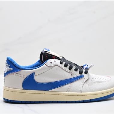 Nike Air Jordan 1 x Travis Scott AJ1倒鉤 低幫文化籃球鞋