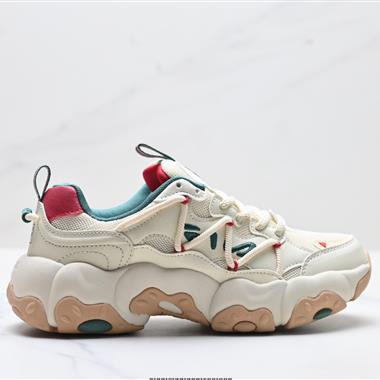 FILA FLUID 6 貓爪6.0 簡約舒適 防滑耐磨低幫老爹鞋