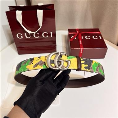GUCCI  2026新款時尚皮帶  4.0CM