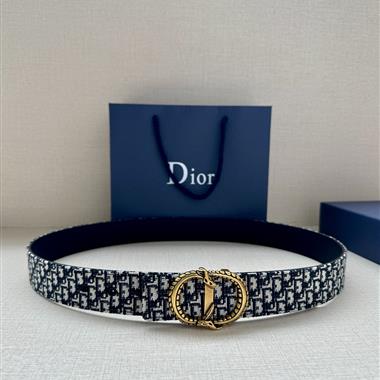 DIOR    2026新款時尚皮帶  3.5CM