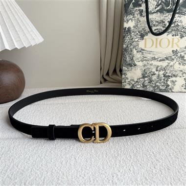 DIOR   2026新款時尚皮帶  2.0CM