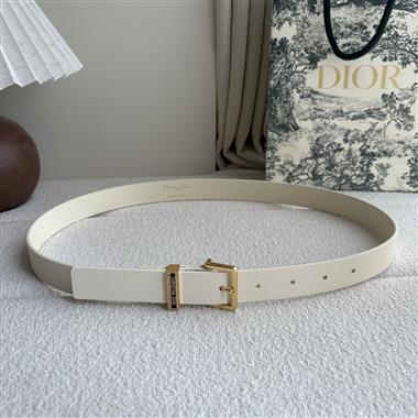 DIOR   2026新款時尚皮帶  2.5CM