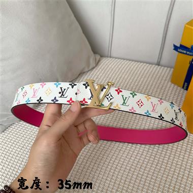 LOUIS VUITTON    2026新款時尚皮帶  3.5CM