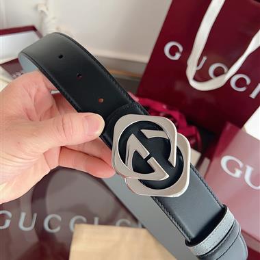 GUCCI   2026新款時尚皮帶  4.0CM