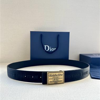 DIOR   2026新款時尚皮帶  3.5CM