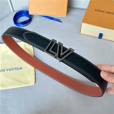 LOUIS VUITTON    2026新款時尚皮帶  3.5CM