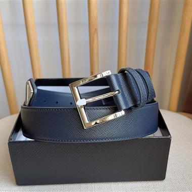 PRADA   2026新款時尚皮帶  3.5CM
