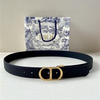 DIOR   2026新款時尚皮帶  3.5CM