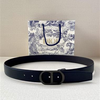 DIOR   2026新款時尚皮帶  3.5CM