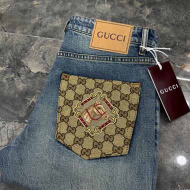 GUCCI   2026春夏新款休閒牛仔褲